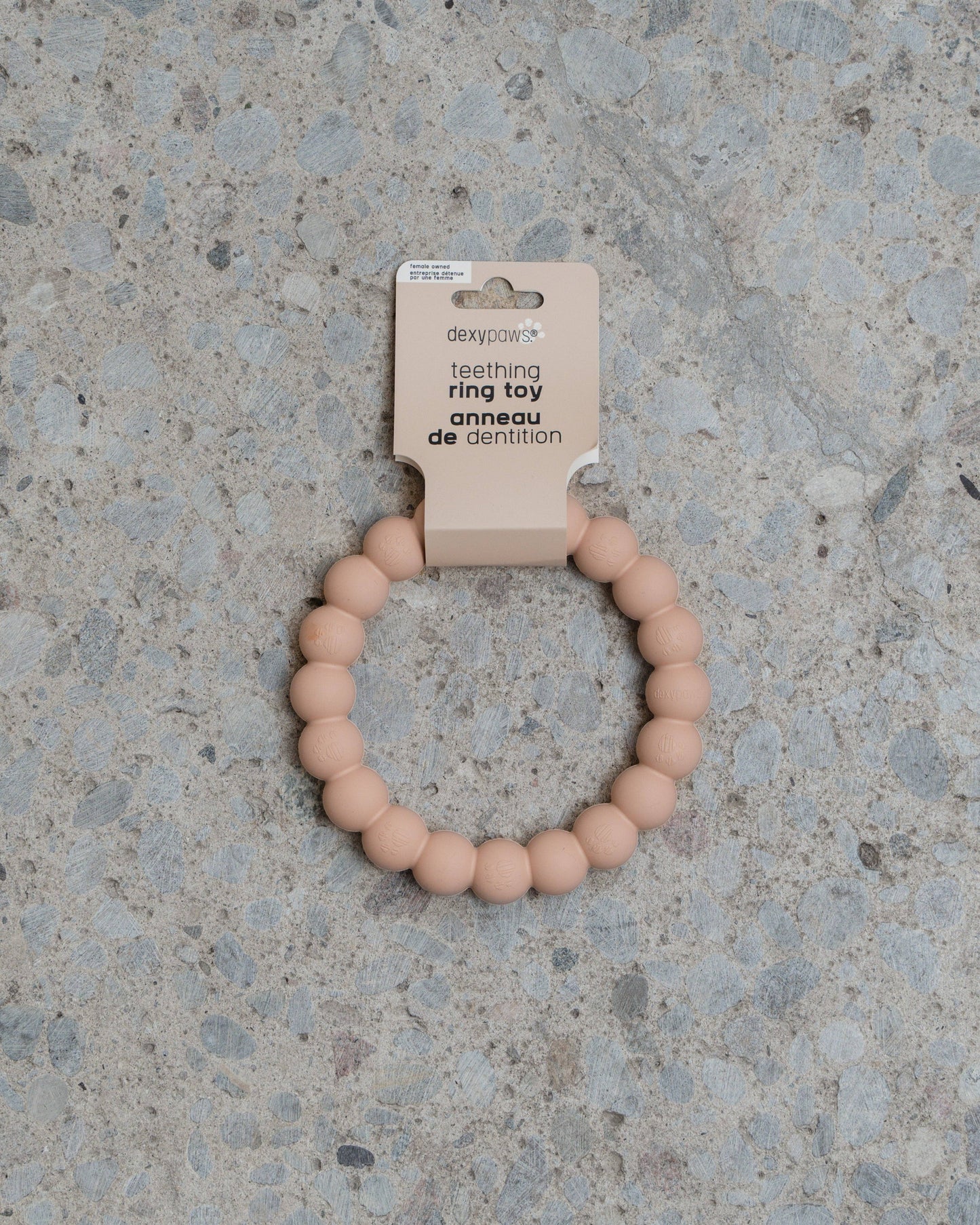 Dexy Paws | Anneau de dentition agressif | Blush