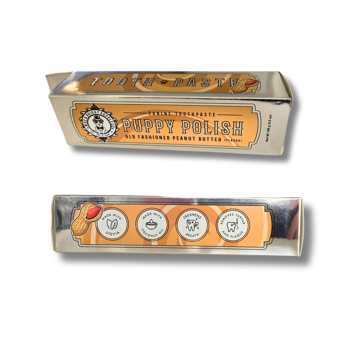 Dentifrice pour chiens | Beurre de cacahuète à l'ancienne