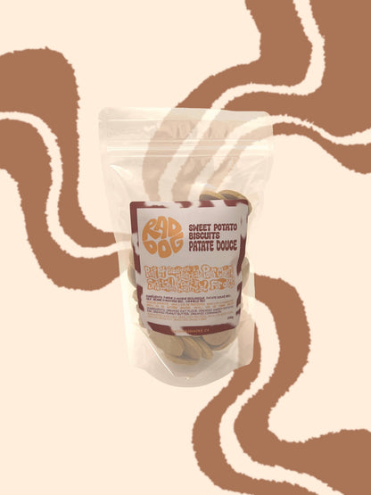 Rad Dog Goods | Biscuits à la patate douce