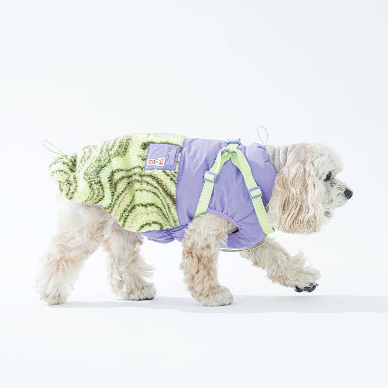 Puppy Gallery | Veste polaire avec harnais intégré