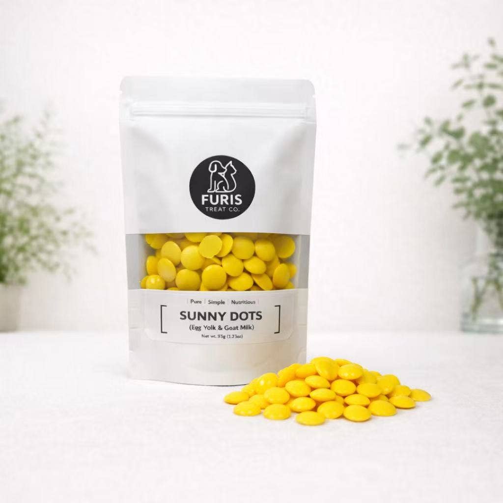 Furis Treat Co. | Sunny Dots (Jaune d'œuf & Lait de chèvre)