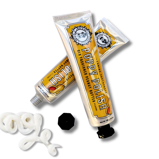 Dentifrice pour chiens | Beurre de cacahuète à l'ancienne