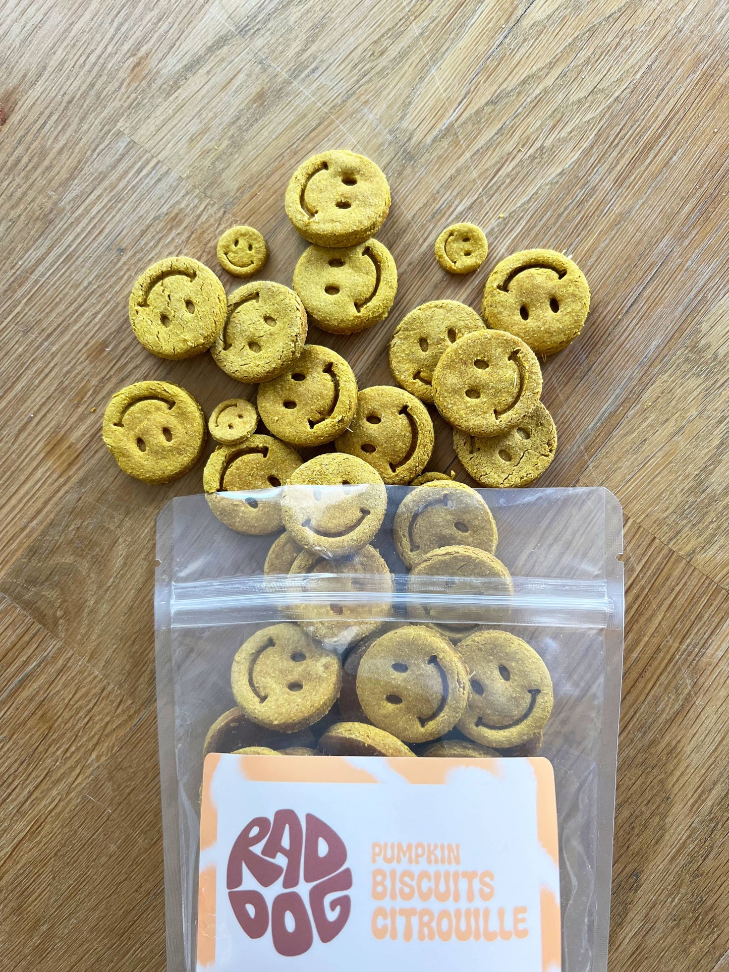 Rad Dog Goods | Biscuits à la citrouille