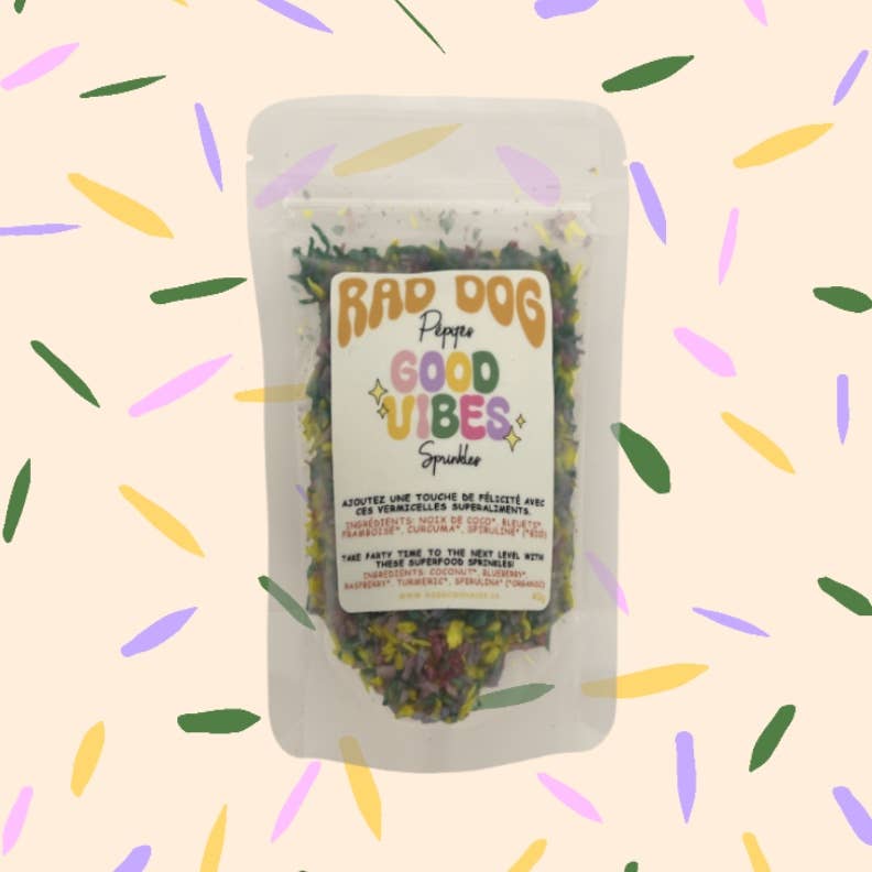 Rad Dog Goods |   Good vibes confettis