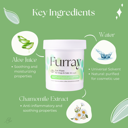Furray | Lingettes nettoyantes pour les yeux