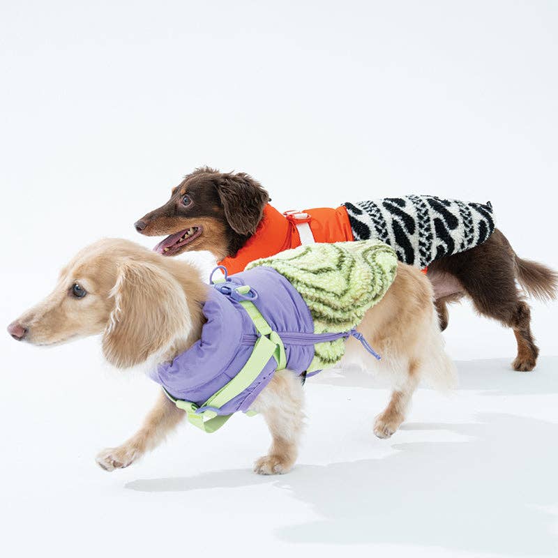 Puppy Gallery | Veste polaire avec harnais intégré