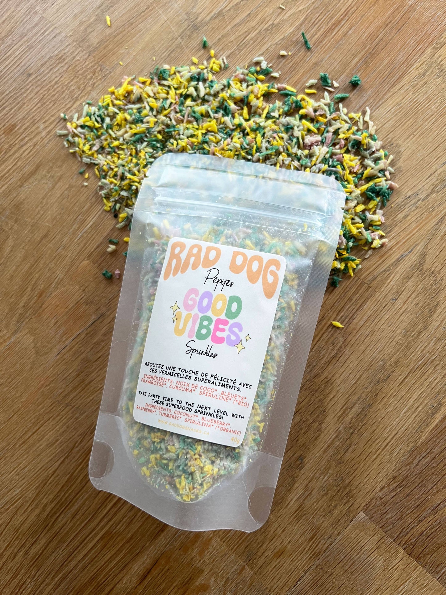 Rad Dog Goods |   Good vibes confettis
