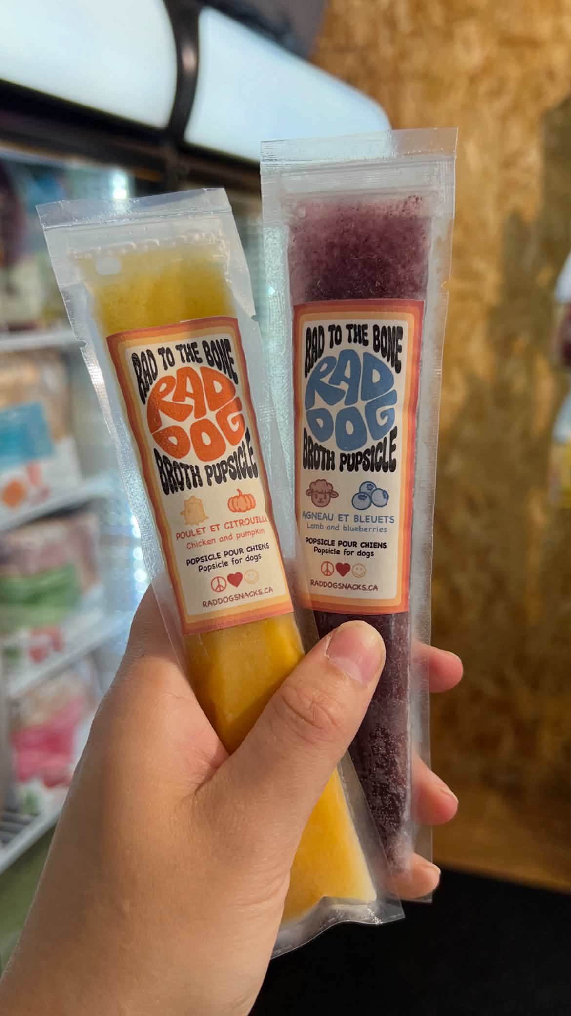 Rad Dog Goods | pupsicle poulet et citrouille