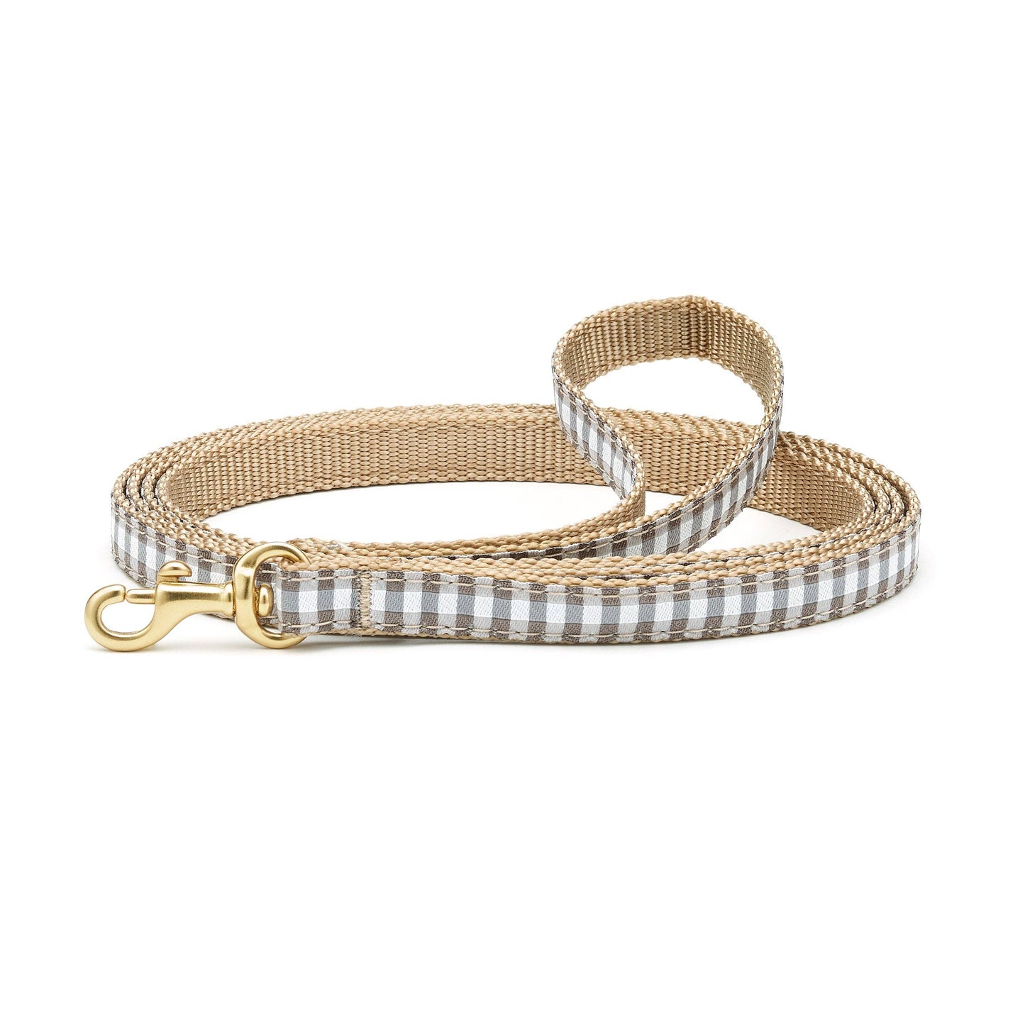 Up Country | Laisse pour petit chien | Gray Buffalo Check Fall
