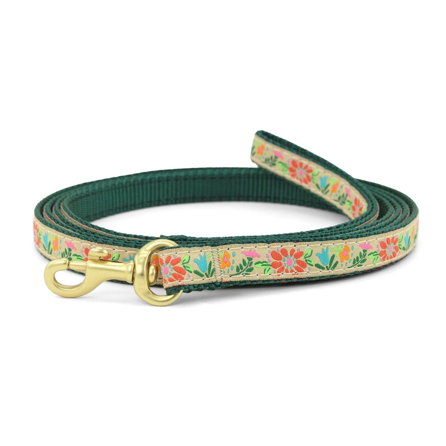 Up Country | Laisse pour petit chien |Tapisserie florale