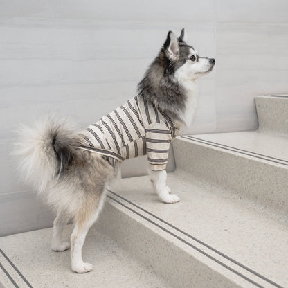 Lambwolf Collective |T-shirt rayé pour chien
