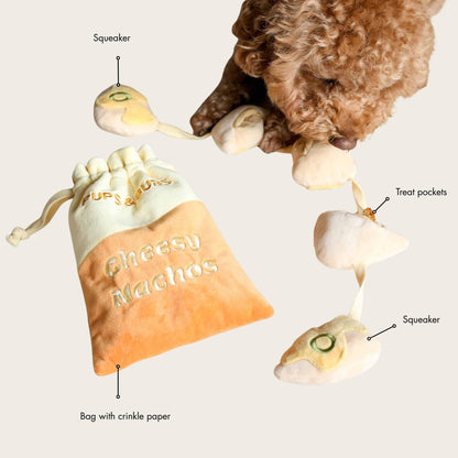 Pups & Bubs | Jouet d'enrichissement « Nachos au fromage »