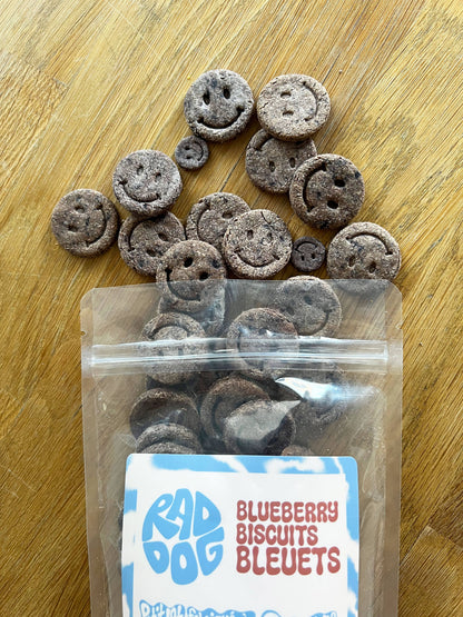Rad Dog Goods | Biscuits aux bleuets