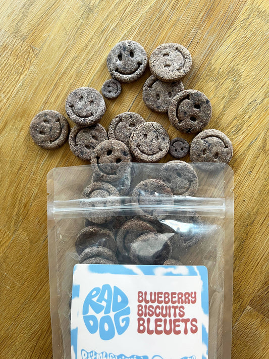 Rad Dog Goods | Biscuits aux bleuets