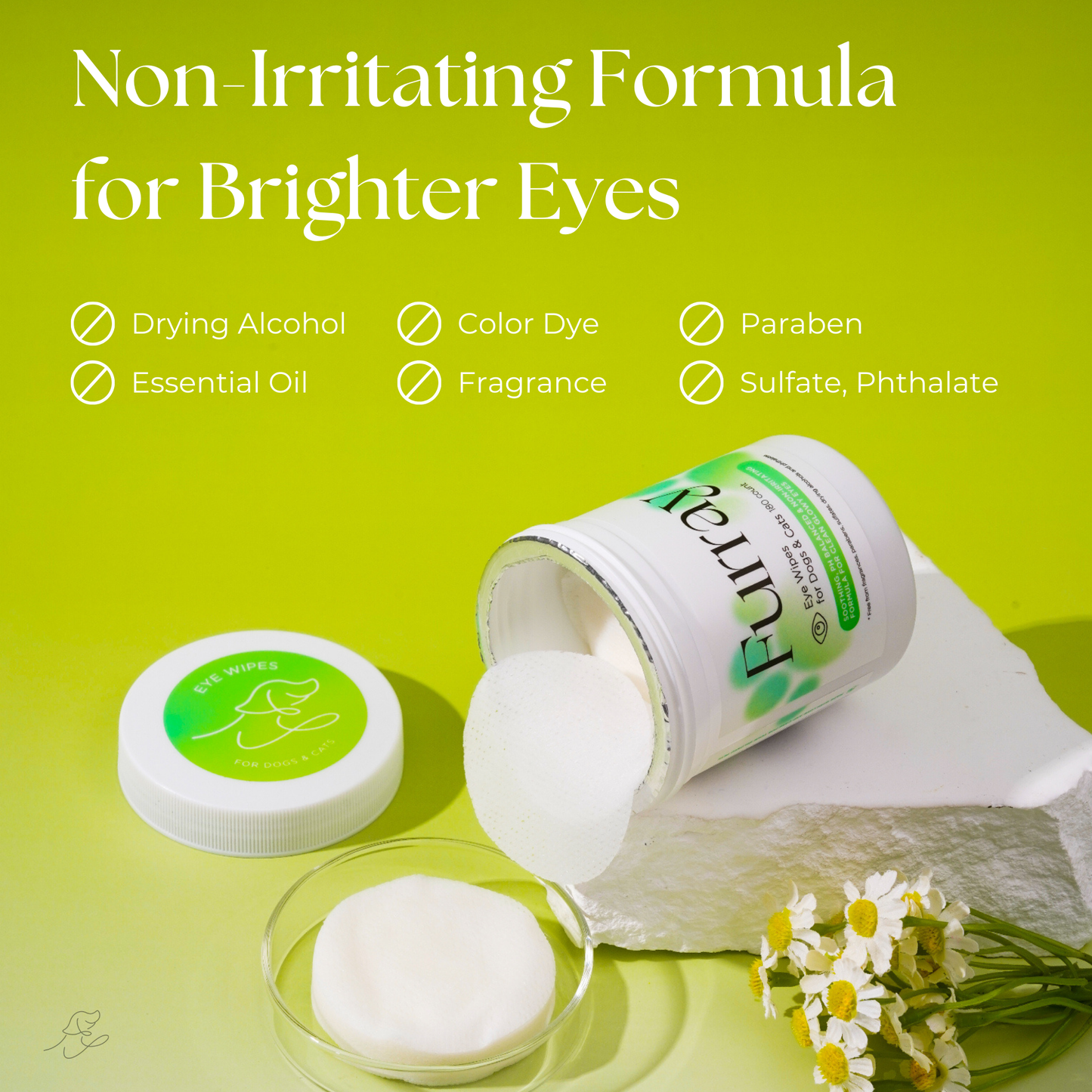 Furray | Lingettes nettoyantes pour les yeux